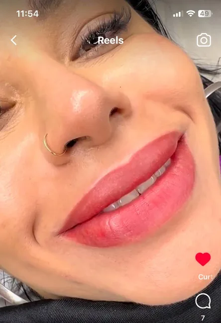 Micropigmentação lábios